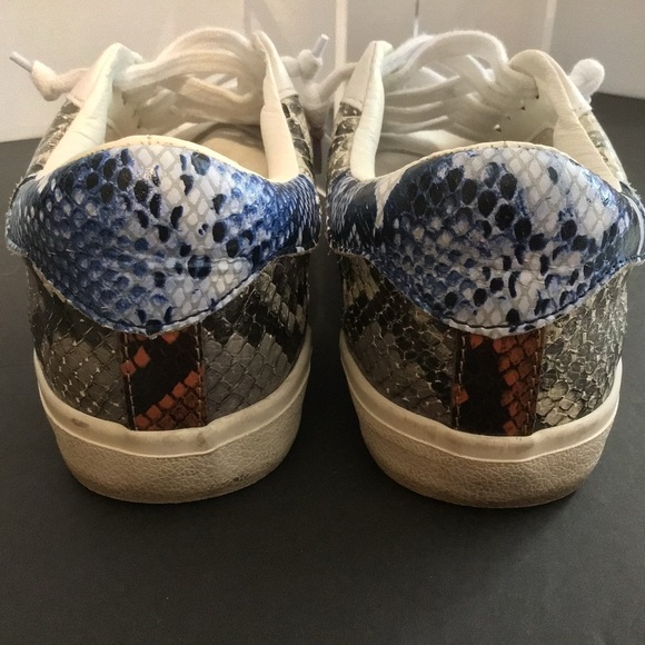 Pristine Vintage Havana Sneakers Tennis Shoes STAR Snakeskin Sz 9 - Picture 5 of 13